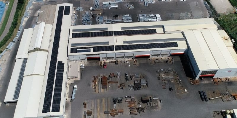 Impianto fotovoltaico da 620 kW realizzato in Emilia Romagna da Gaia Energy