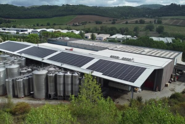 Impianto fotovoltaico da 300 kW realizzato in Toscana da Gaia Energy