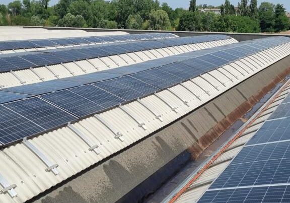 Impianto fotovoltaico da 500 kW realizzato in Lombardia da Gaia Energy