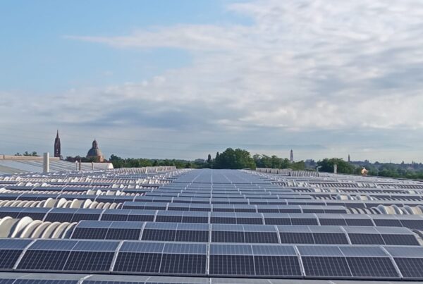 Impianto fotovoltaico da 4 MW realizzato in Lombardia da Gaia Energy