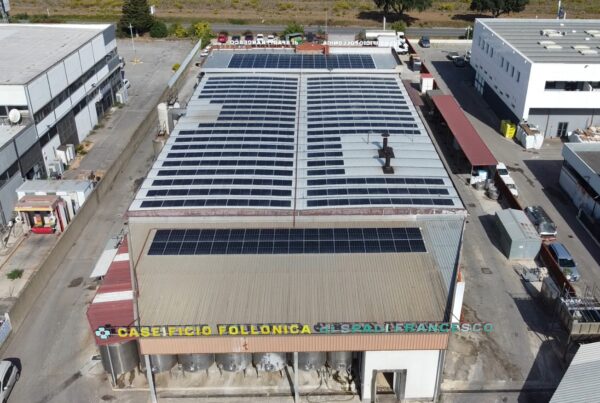 Impianto fotovoltaico da 140 kWp su caseificio a Follonica in Toscana
