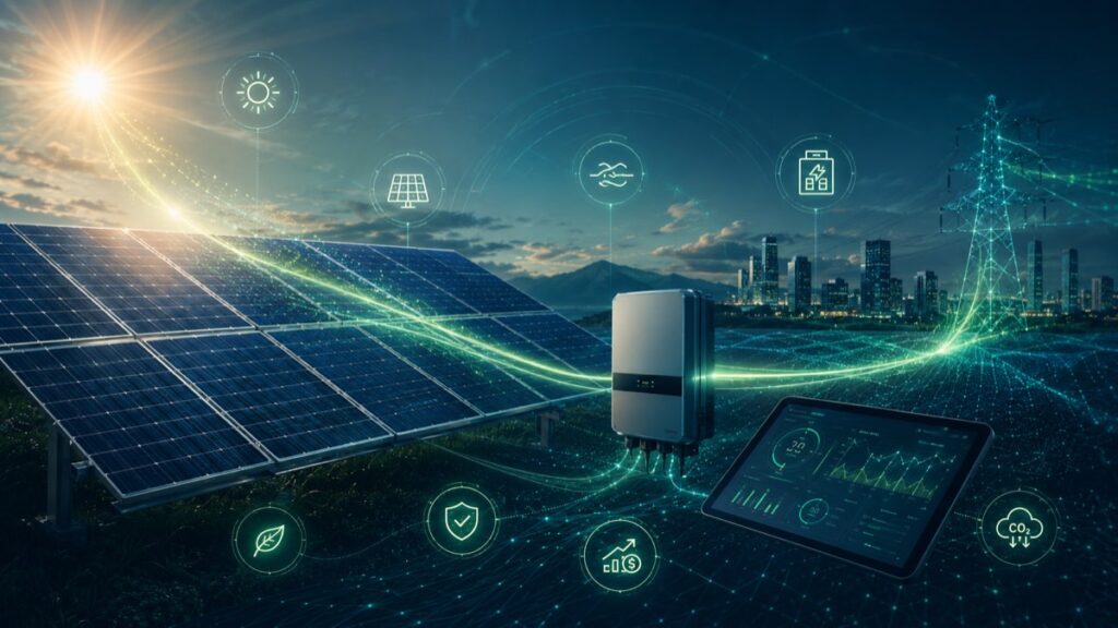 Impianti fotovoltaici industriali: come funzionano i pannelli solari e perche sceglierli per la propria azienda