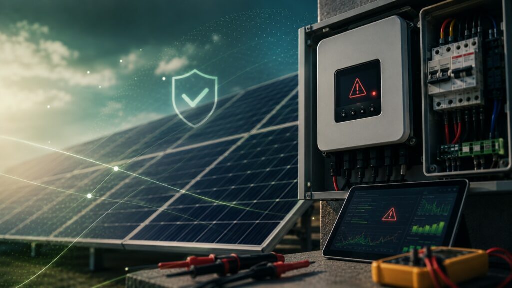 Diagnosi e risoluzione di malfunzionamenti su impianto fotovoltaico: guida pratica alla manutenzione