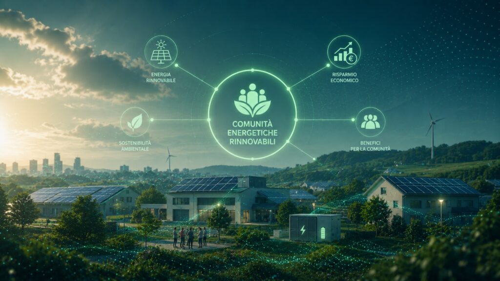 Comunita energetiche rinnovabili: produzione e condivisione di energia sostenibile tra cittadini e imprese