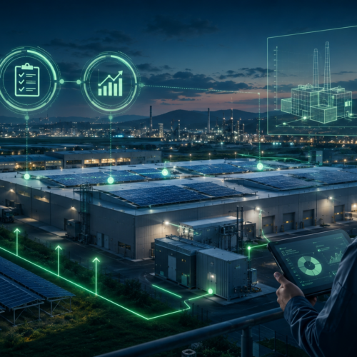 Riqualificazione energetica aziendale con impianto fotovoltaico su capannone industriale