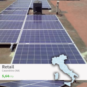 Gaia Energy Impianto Fotovoltaico Retail Casandrino