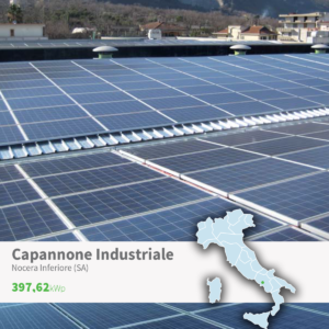 Gaia Energy Impianto Fotovoltaico su capannone industriale a Nocera Inferiore