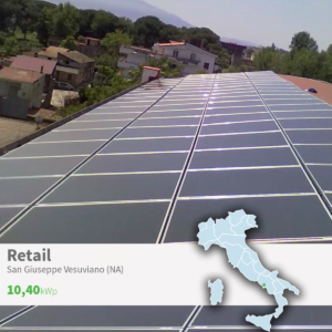 Gaia Energy Impianto Fotovoltaico Retail a San Giuseppe vesuviano