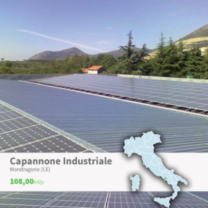 Gaia Energy Impianto Fotovoltaico su capannone industriale a mondragone