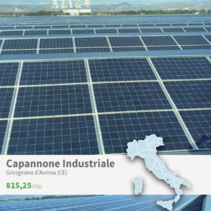 Gaia Energy Impianto Fotovoltaico Capannone Industriale Gricignano di aversa