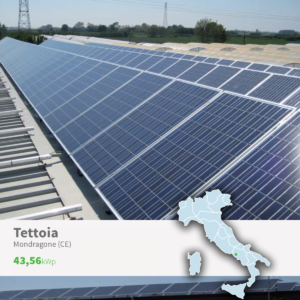 Gaia Energy Impianto Fotovoltaico su tettoia mondragone