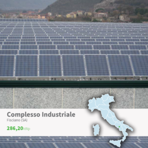 Gaia Energy Impianto Fotovoltaico su complesso industriale a Fisciano (sa)