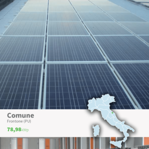 Gaia Energy Impianto Fotovoltaico su Comune di Frontone (PU)