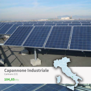 Gaia Energy Impianto Fotovoltaico su capannone industriale a Pozzuoli