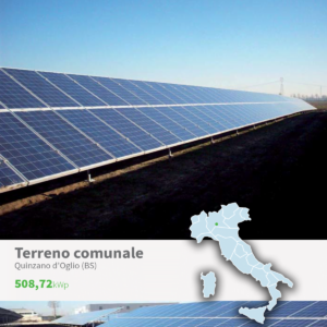 Gaia Energy Impianto Fotovoltaico su Terreno comunale (BS)