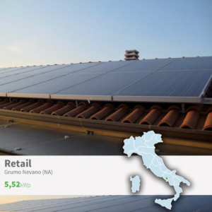 Gaia Energy Impianto Fotovoltaico Retail a Grumo Nevano
