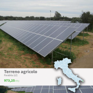 Gaia Energy Impianto Fotovoltaico su terreno agricolo a Parabita(LT)