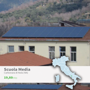 Gaia Energy Impianto Fotovoltaico Scuola Media a Carbonara di Nola