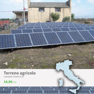 Gaia Energy Impianto Fotovoltaico su terreno agricolo a Lamezia Terme