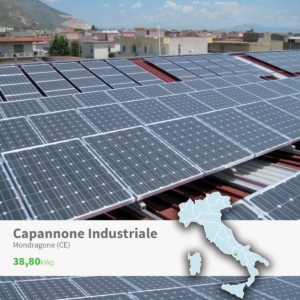 Gaia Energy Impianto Fotovoltaico su capannone industriale Mondragone