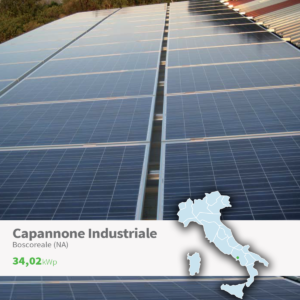 Gaia Energy Impianto Fotovoltaico su capannone industriale Boscoreale