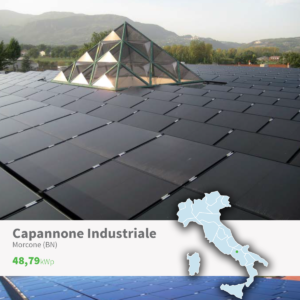 Gaia Energy Impianto Fotovoltaico su capannone industriale Morcone