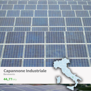 Gaia Energy Impianto Fotovoltaico su Capannone industriale a Benevento