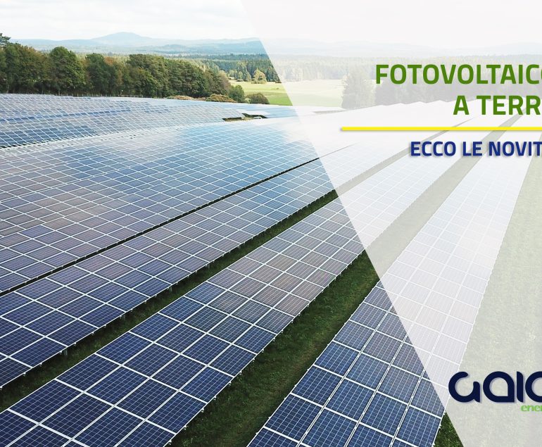 Impianto Fotovoltaico a terra