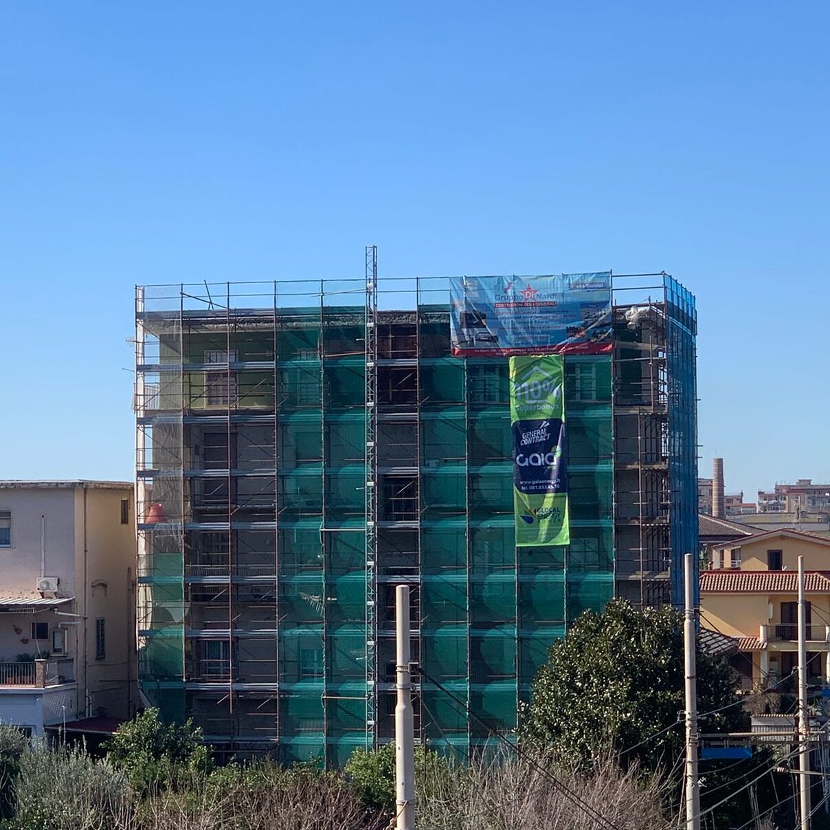 construction site gaia energy