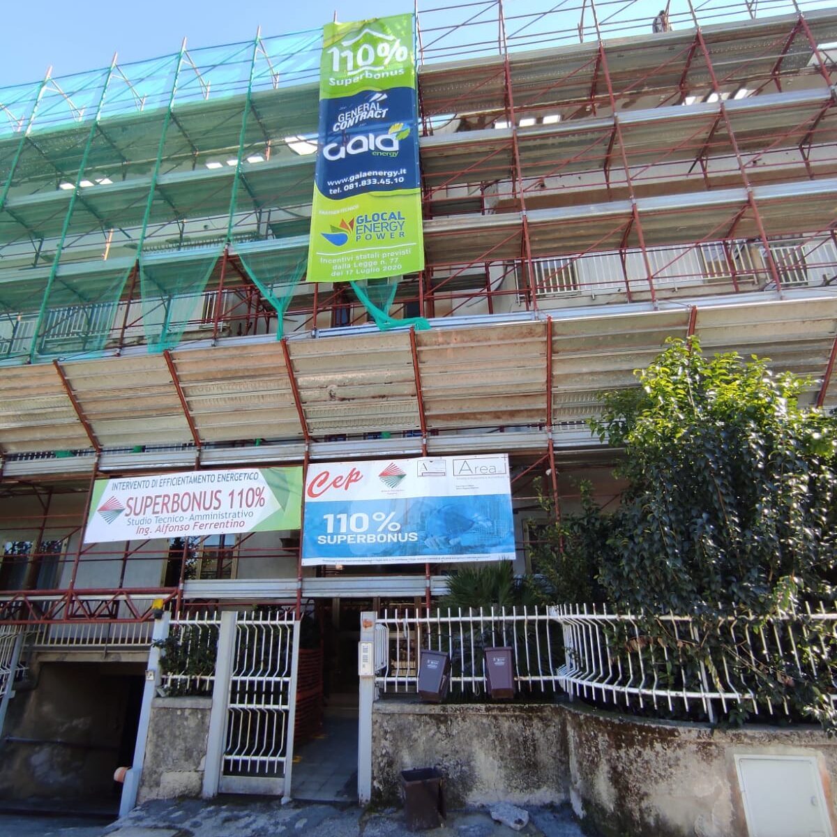 construction site gaia energy