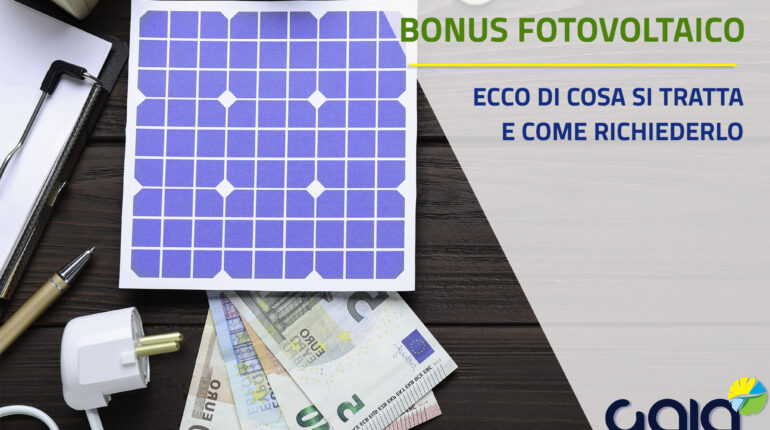 bonus fotovoltaico