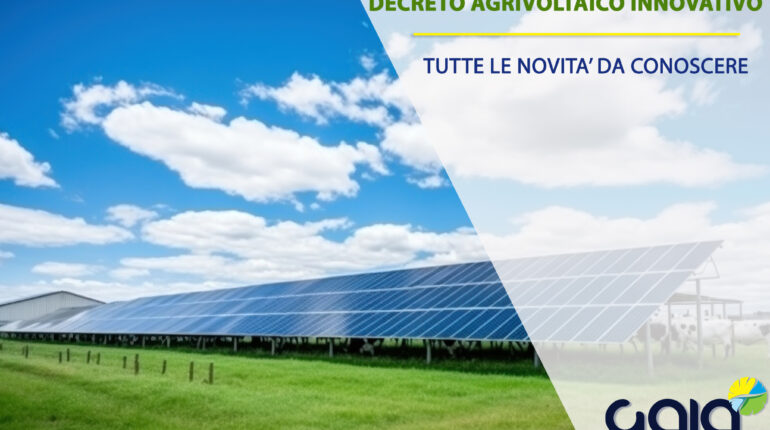 Agrivoltaico impianti attività zootecniche