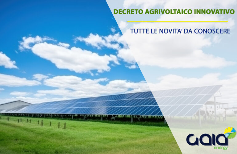 Agrivoltaico impianti attività zootecniche