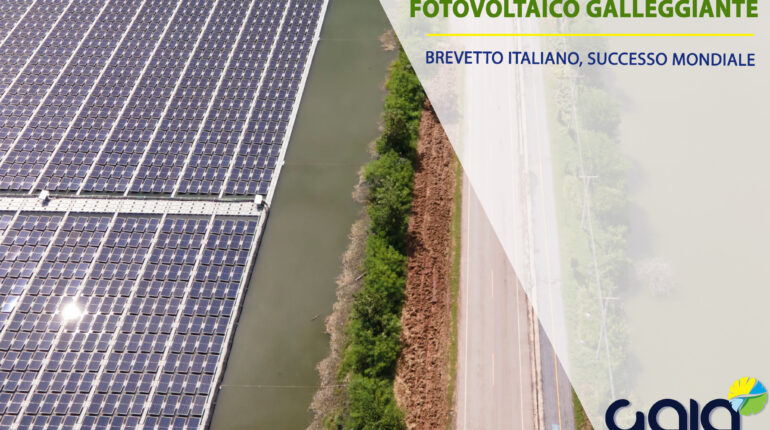 Impianto fotovoltaico galleggiante