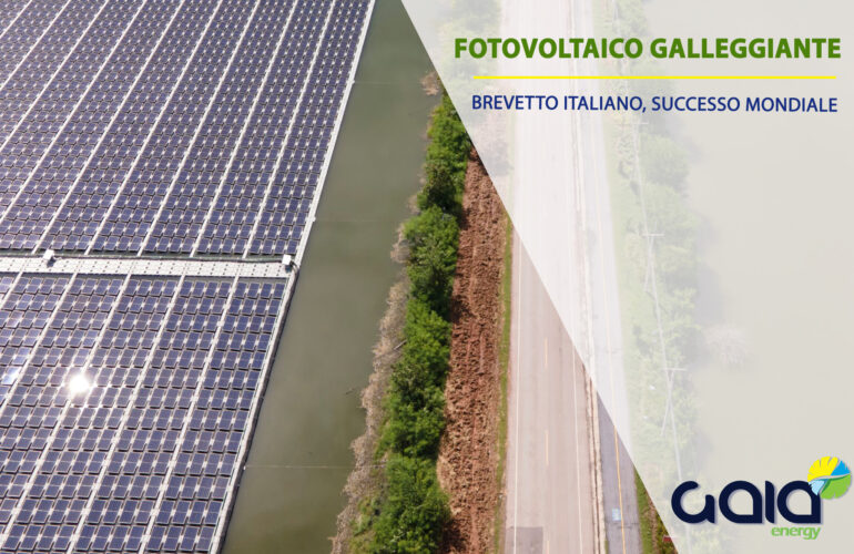 Impianto fotovoltaico galleggiante