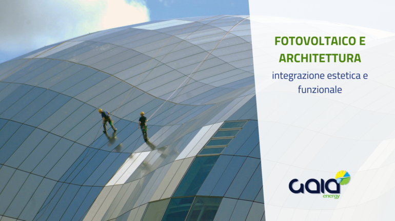 Fotovoltaico e architettura