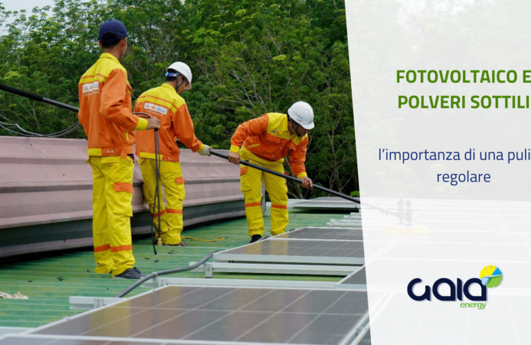 Fotovoltaico e polveri sottili: l’importanza di una pulizia regolare