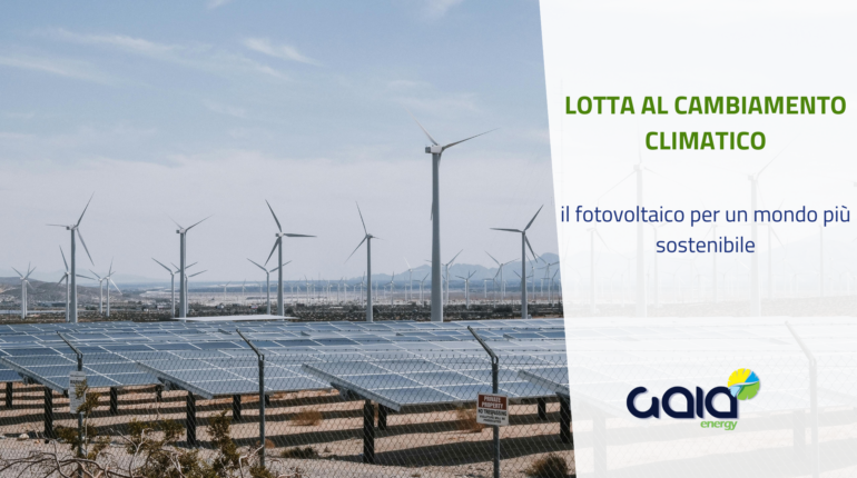 Il contributo del fotovoltaico alla lotta contro il cambiamento climatico